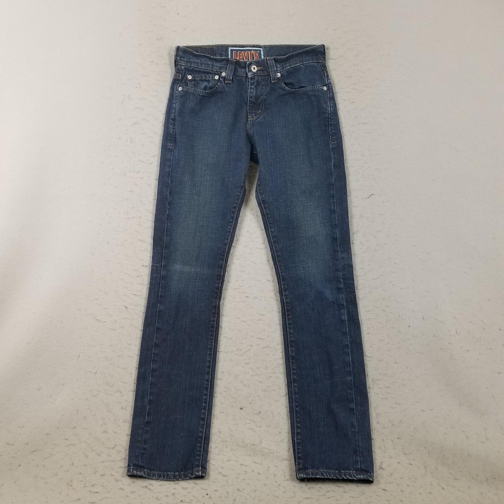 Levis 511 Skinny Jeans Mens 30x32 Blue Medium Wash Stretch Denim Pants Casual